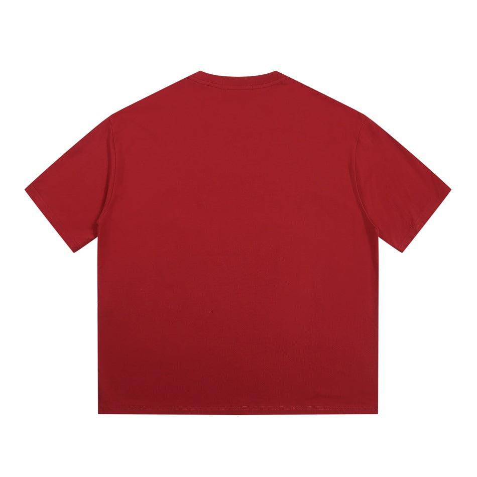 Camiseta holgada con estampado de serpiente y flores de MADXMARX