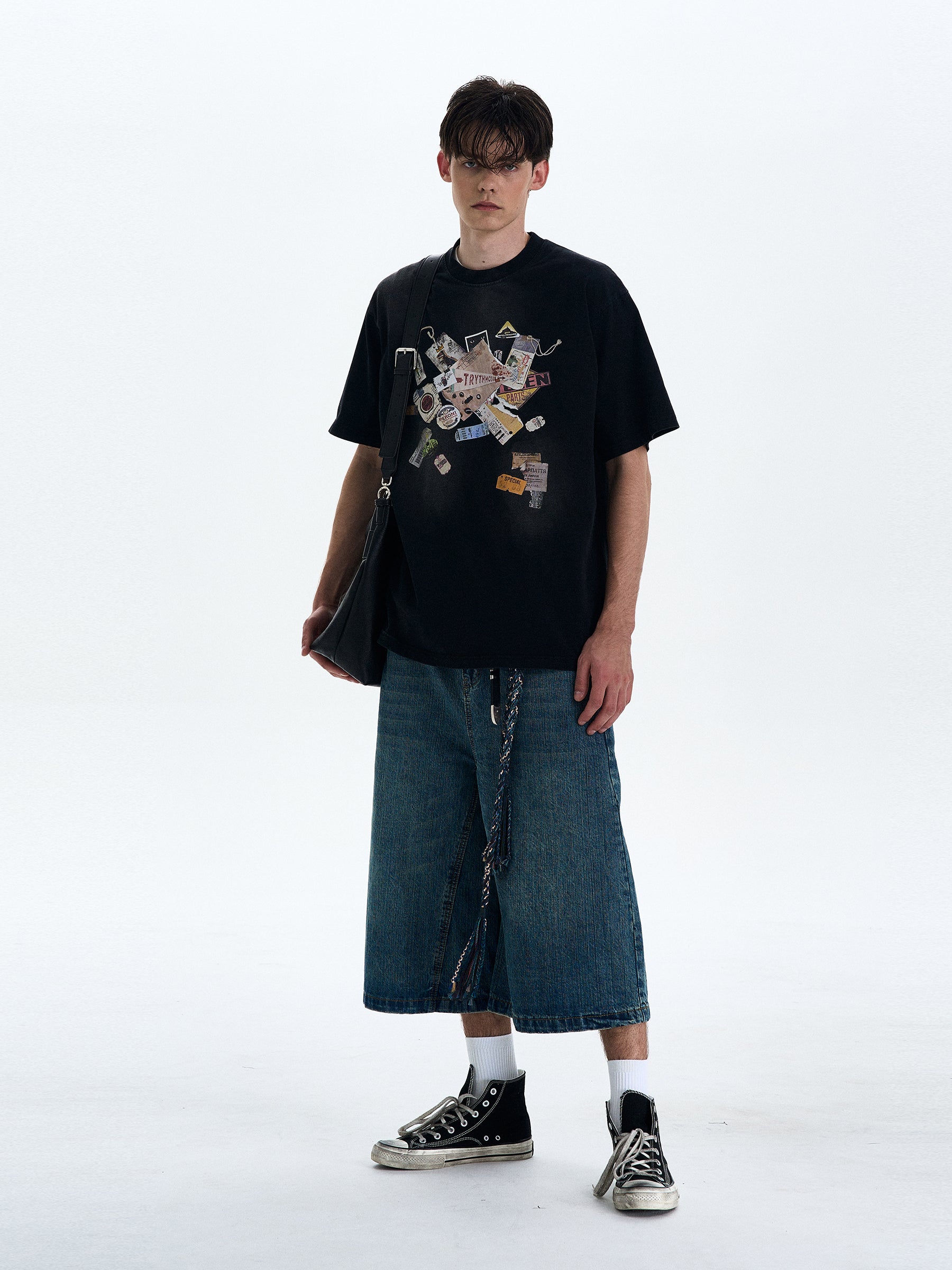 Vintage Fun Print T-shirt