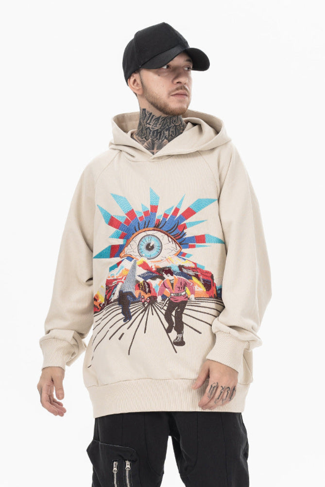 Sweat à capuche unisexe Mystic Eye Graphic