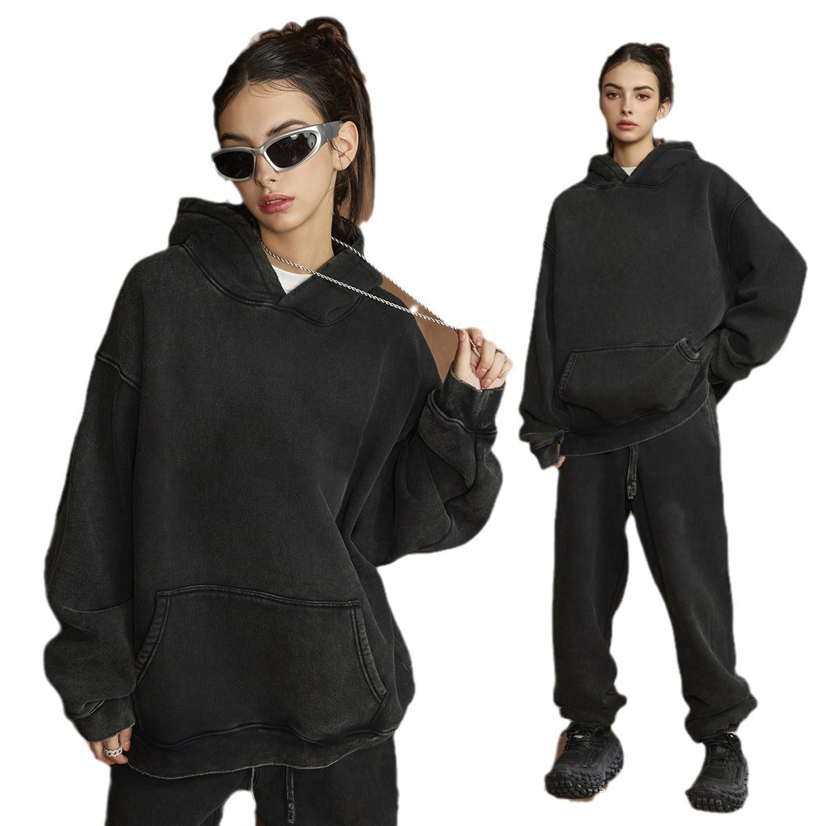 Oversize Washed Hoodie