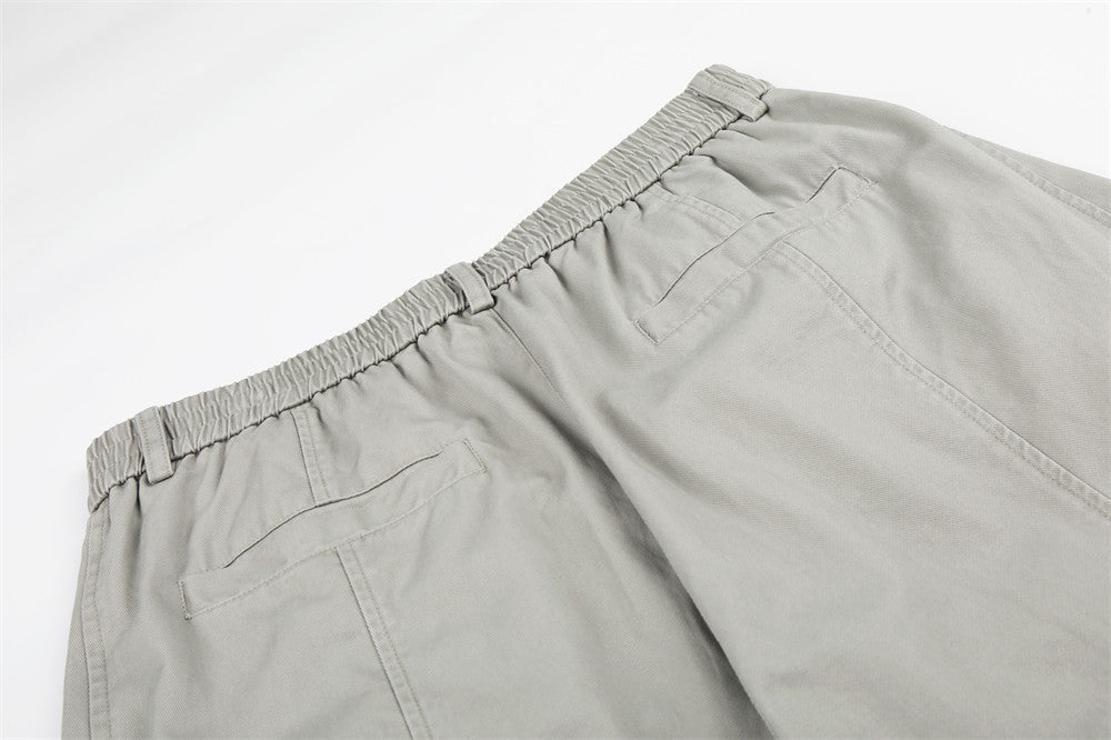 DAXUEN Wide-leg relaxed-fit pants with balloon silhouette