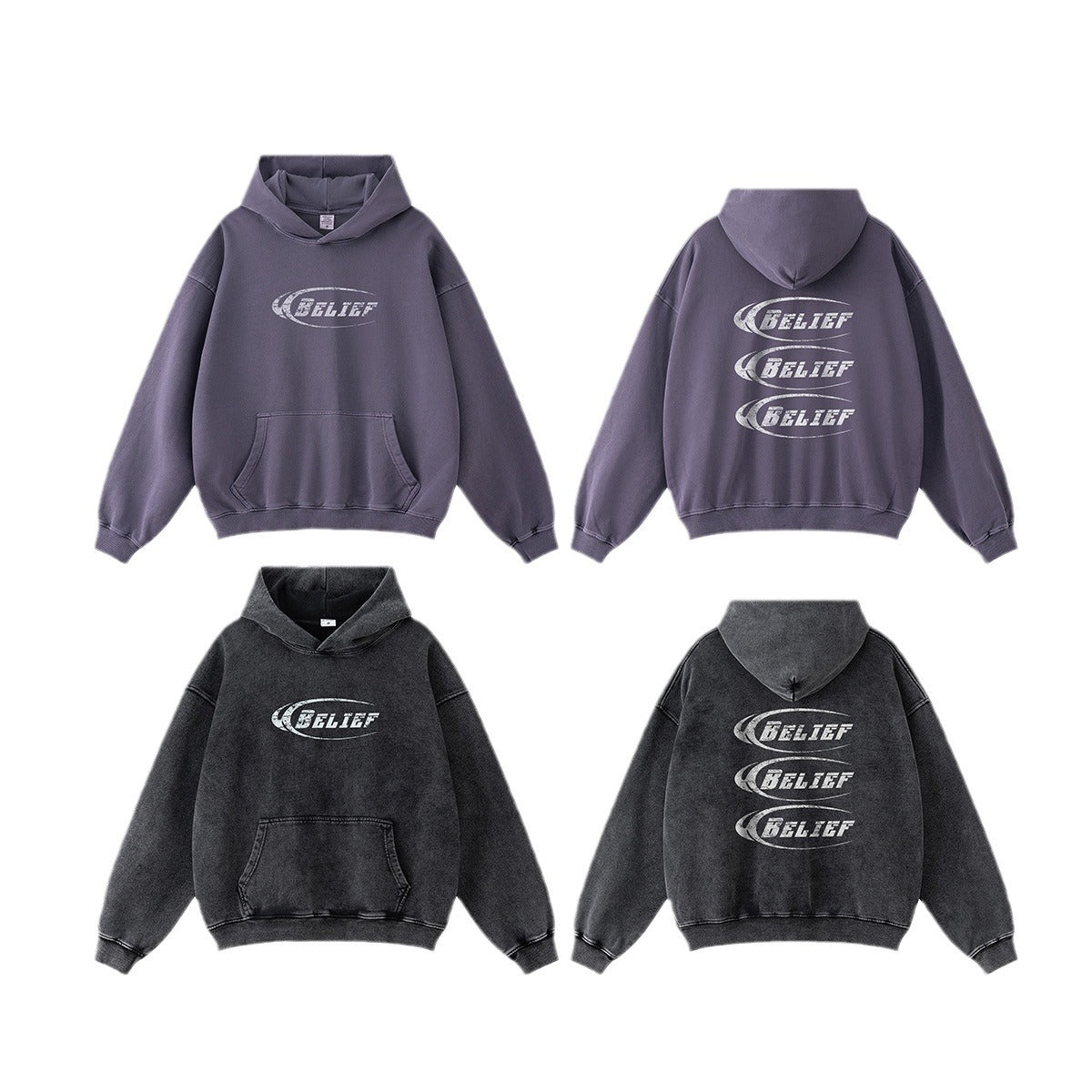 Washed Oversize Hoodie