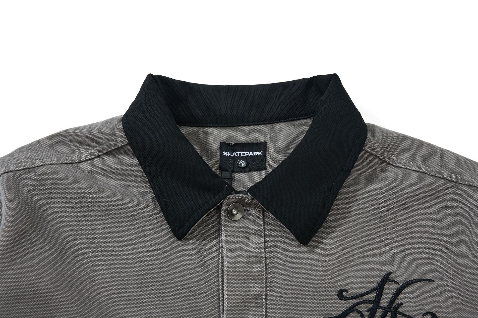 Canvas Embroidery Jacket
