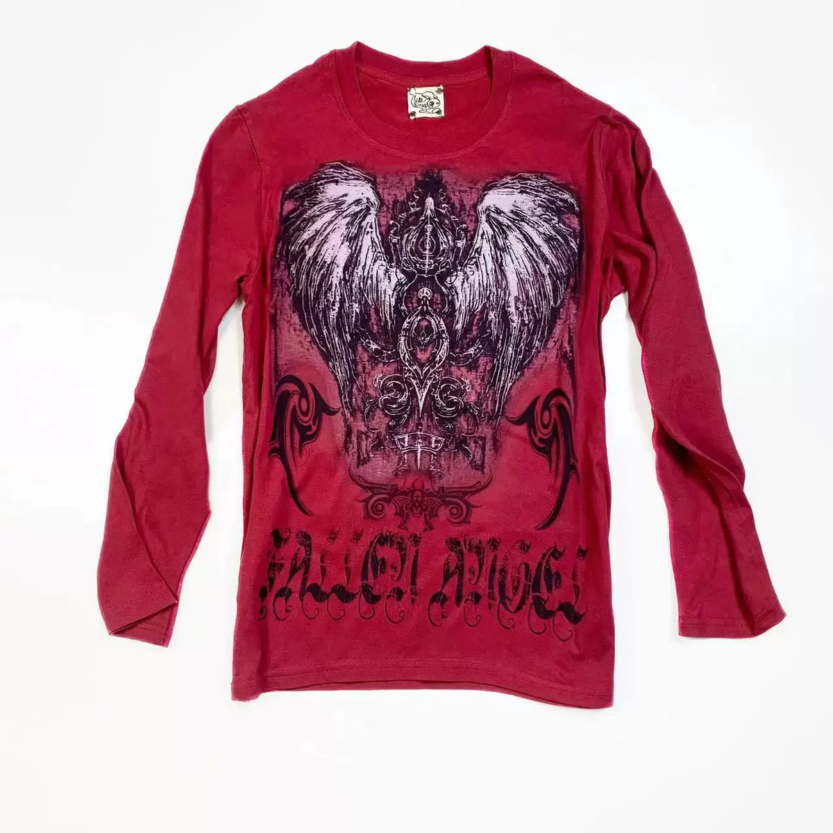 Punk Gothic Metal-Inspired Long Sleeve T-Shirt