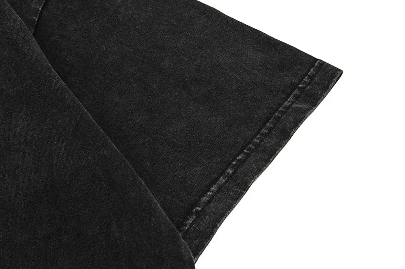 Maglietta Patchwork Scheletro Vintage