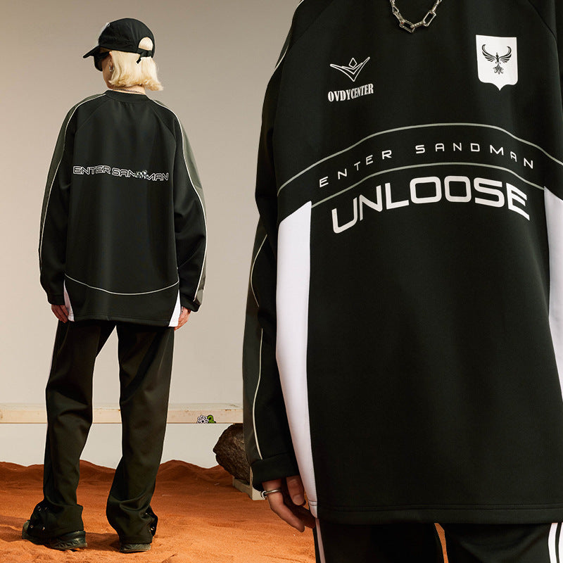 Letter Print Sweatshirt