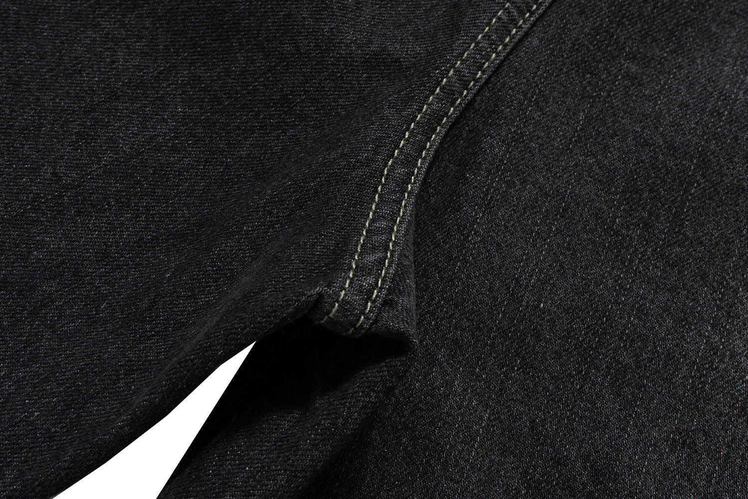Drawstring Cargo Damage Denim Jort