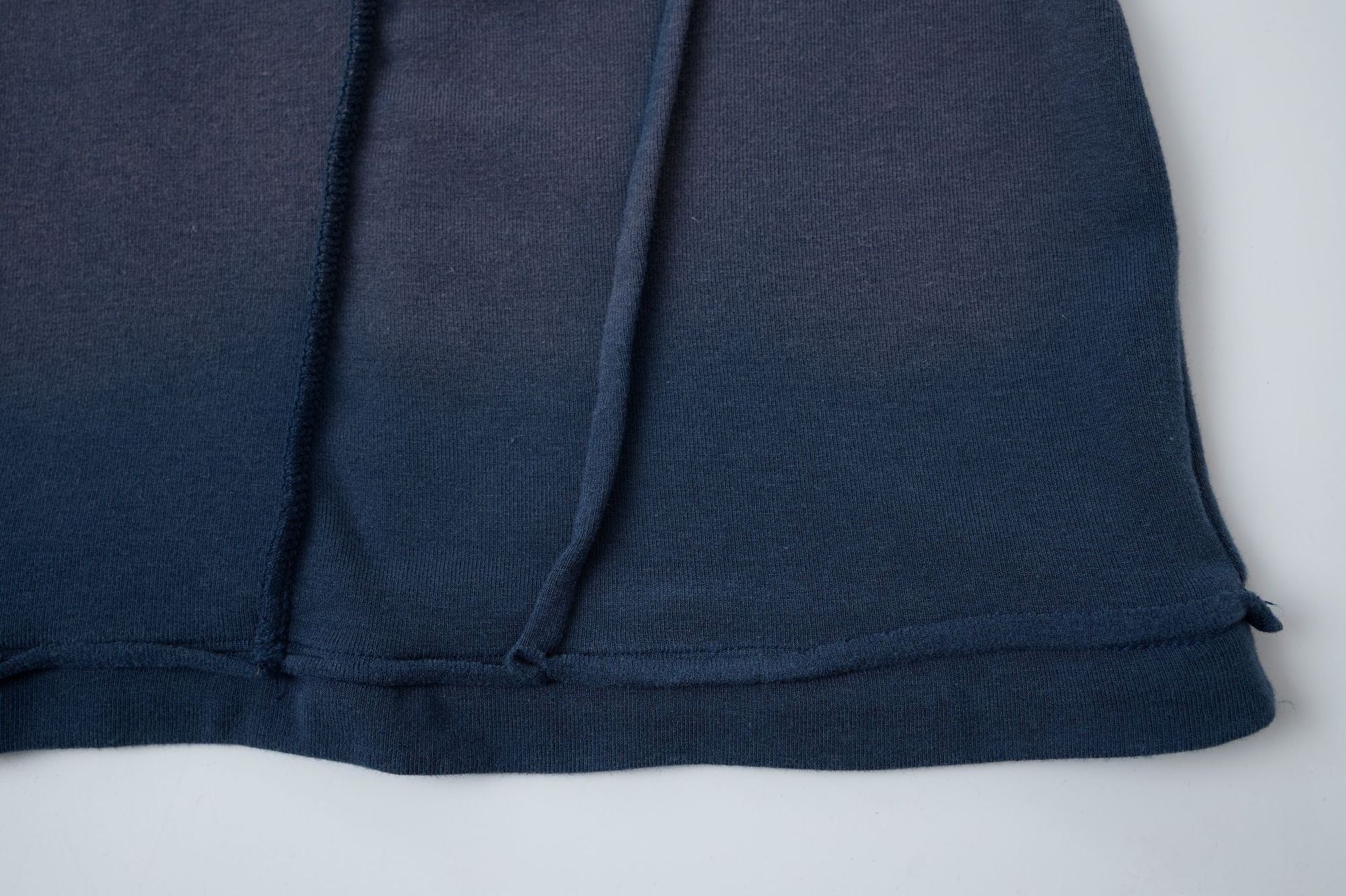 Washed Deconstruction Layered Short Sleeve T-Shirt