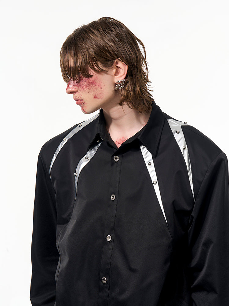 Studs Long Sleeve Shirt
