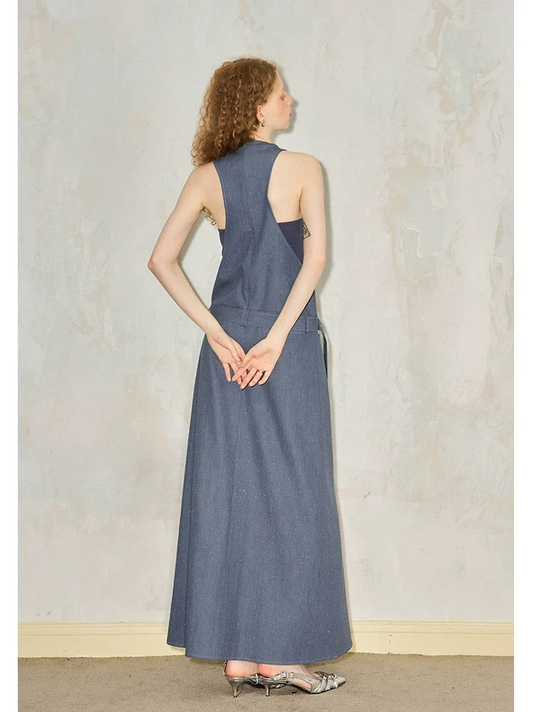Glitter Design Long Dress