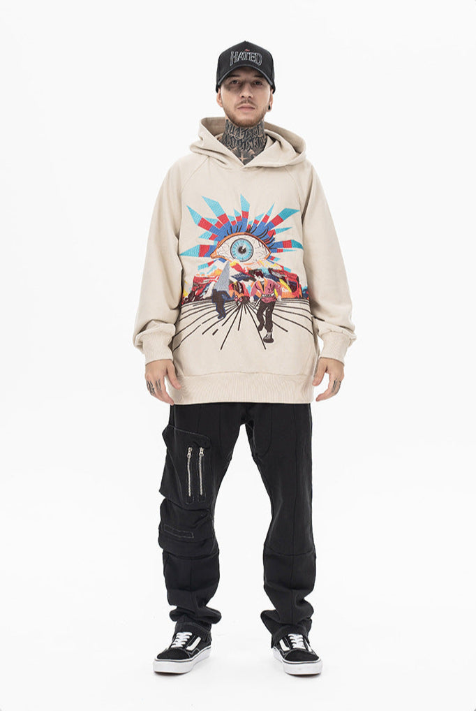 Sweat à capuche unisexe Mystic Eye Graphic