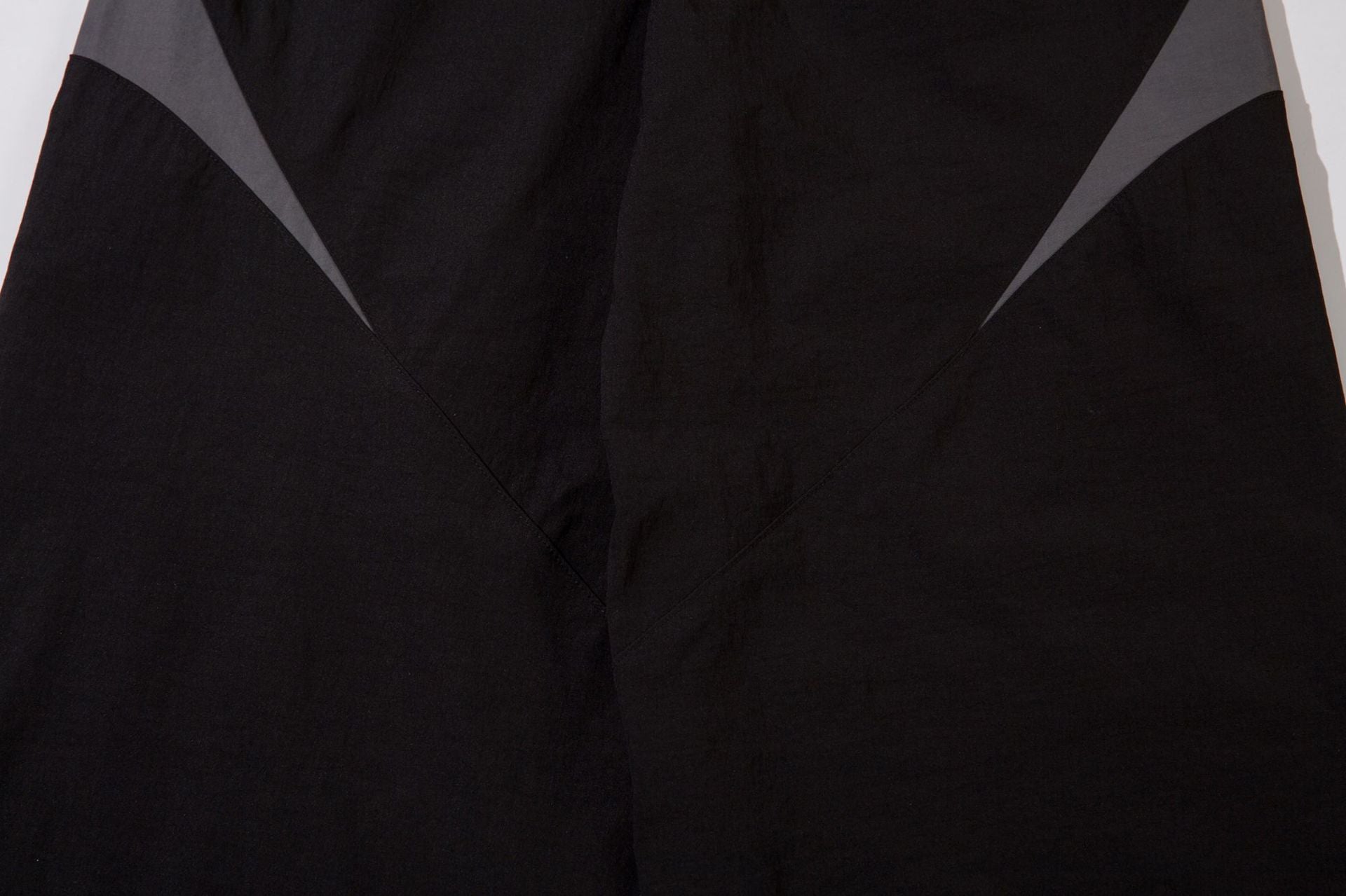 Panel Drawstring Straight Sporty Pants