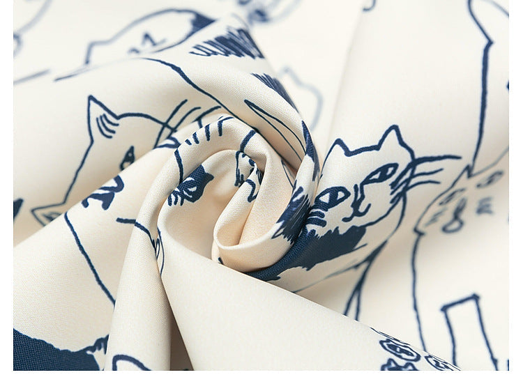 T-shirt d'été à motif dessin animé rétro japonais