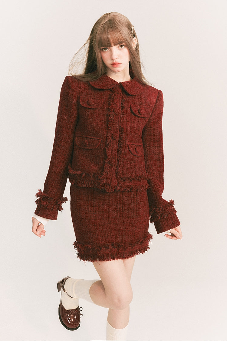 Red jacket
