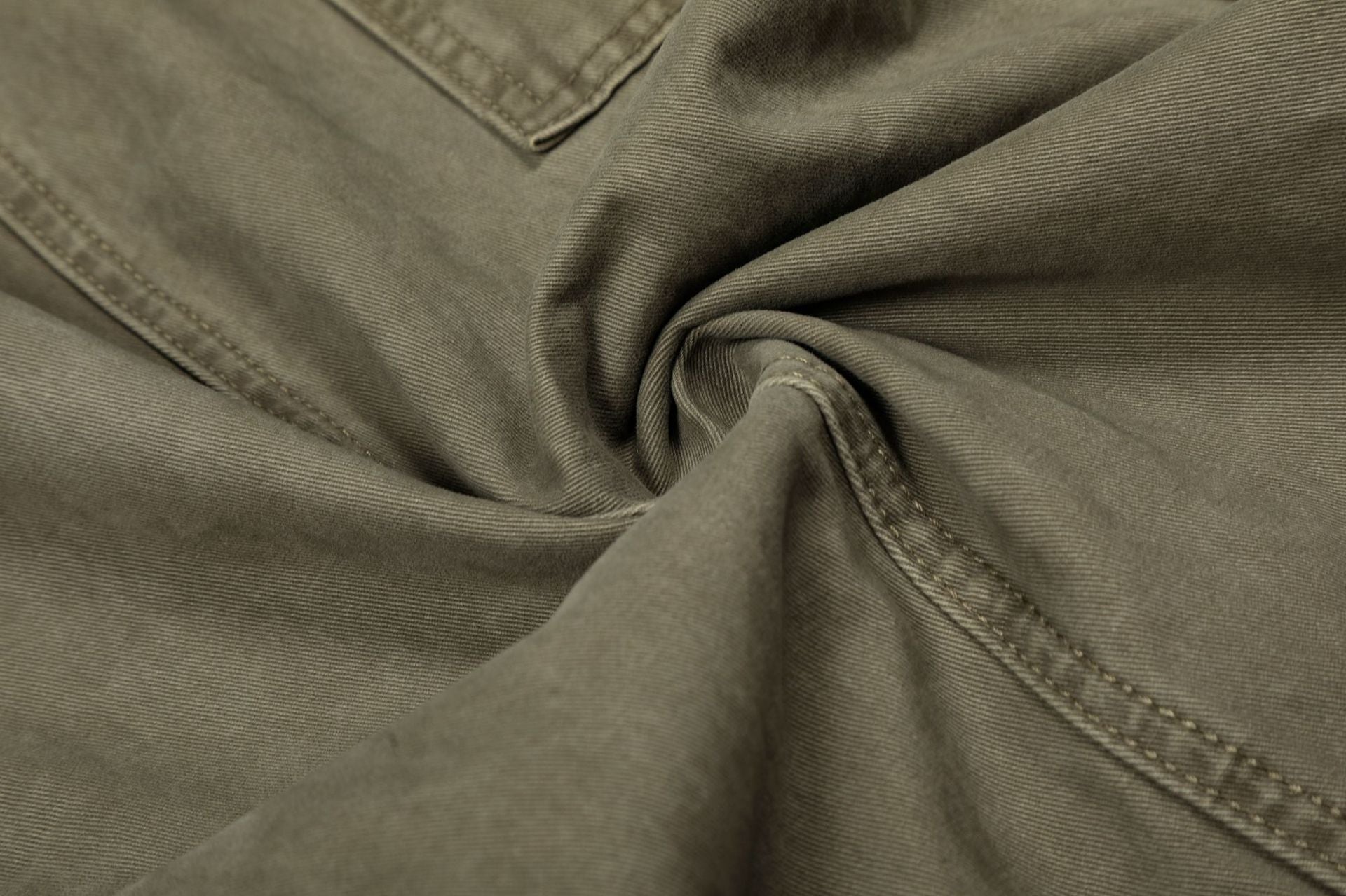 Washed Multi Pocket Curved Cargo Pants
