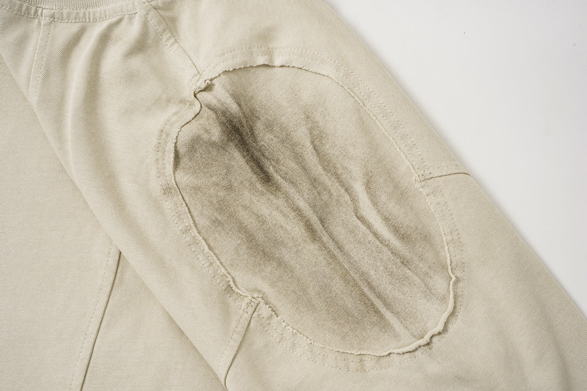 Studs Washed Short Sleeve T-Shirt