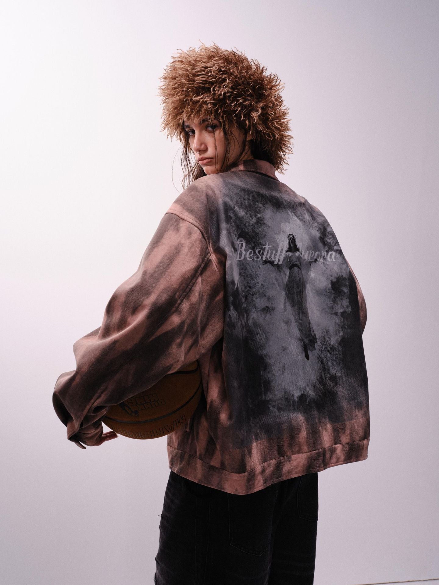 Veste Graffiti Rose Sale