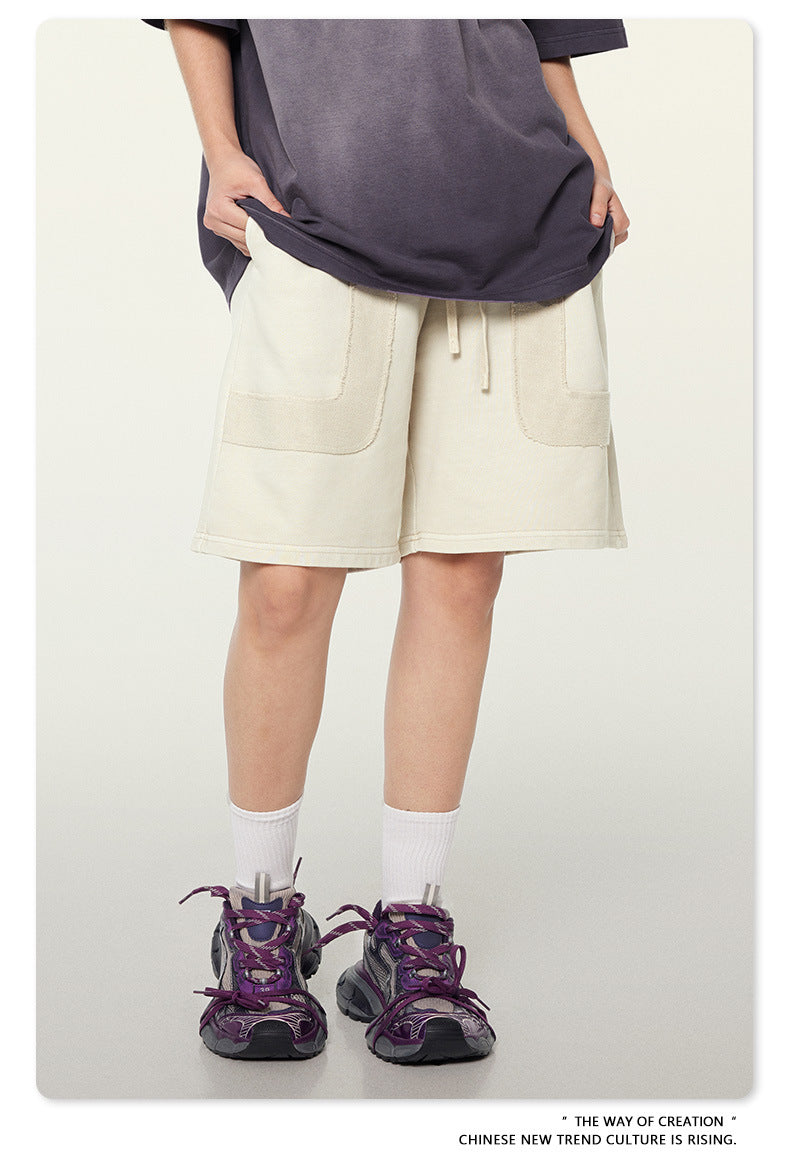 Washed Heavyweight Short Sleeve T-Shirt & Short Sweatpants Setup