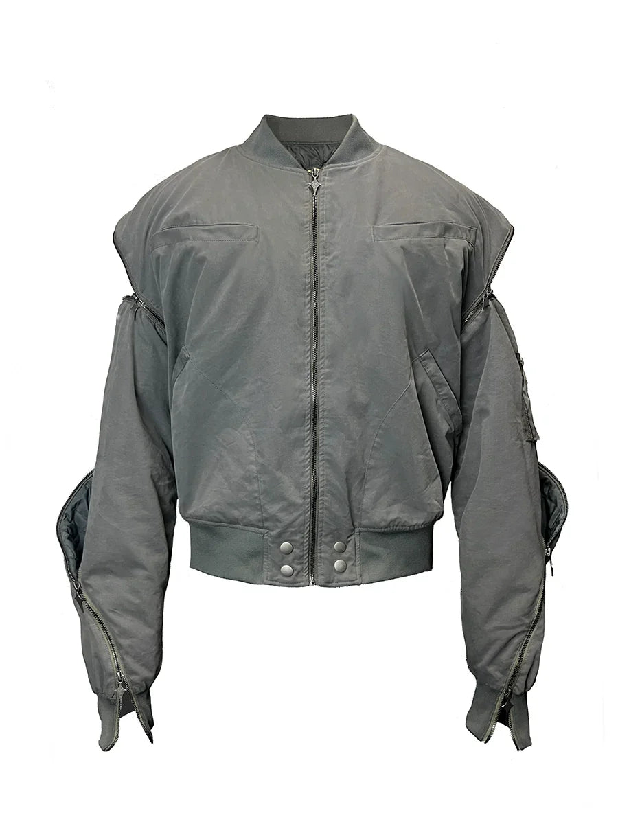 Double Zipper MA1 Jacket