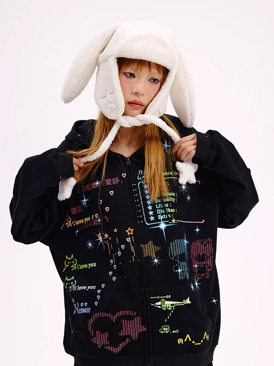 Rabbit Ear Plush Hat