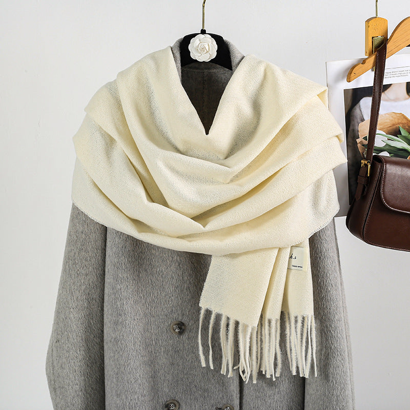 Solid color milk white