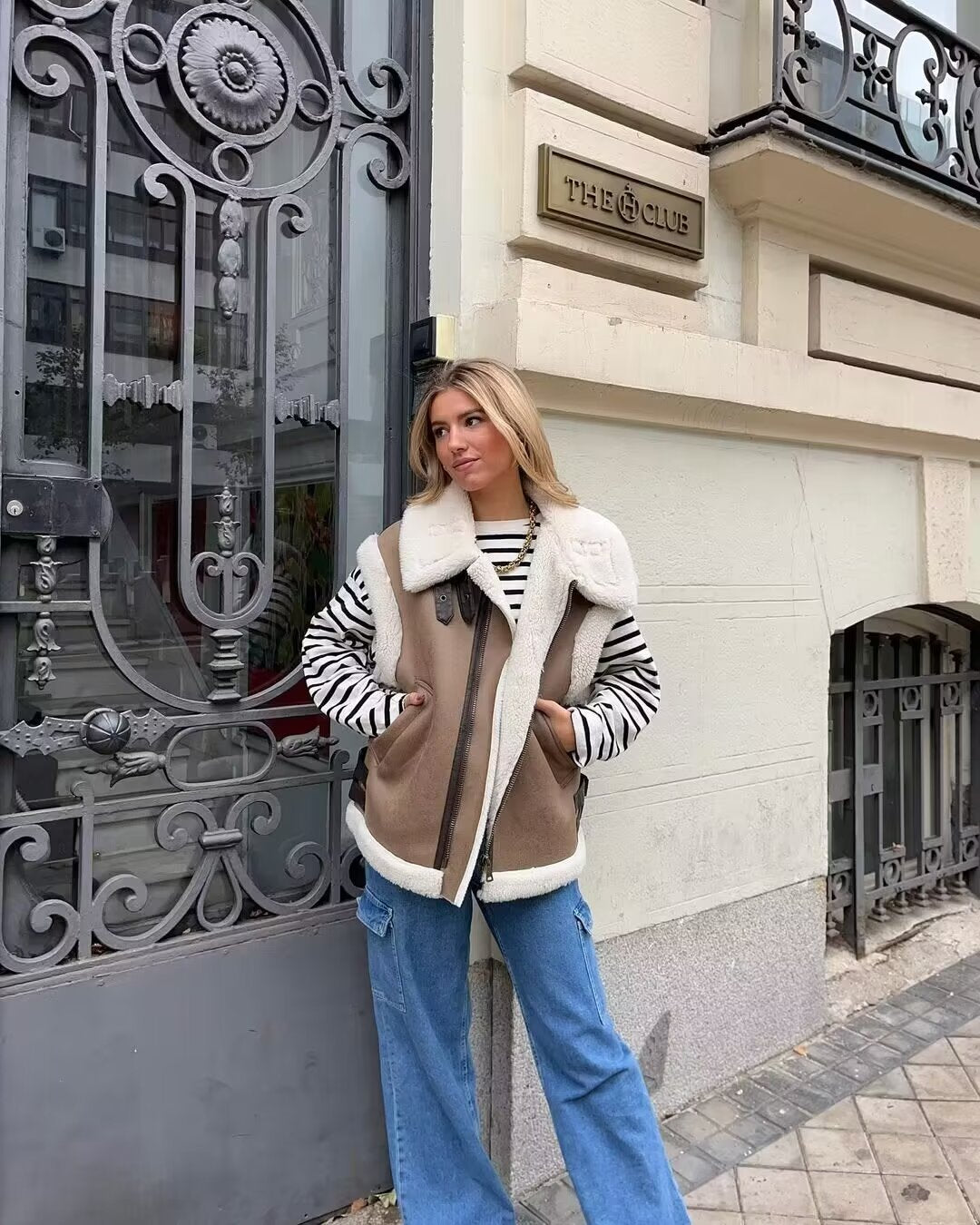 Fur Sleeveless Vest