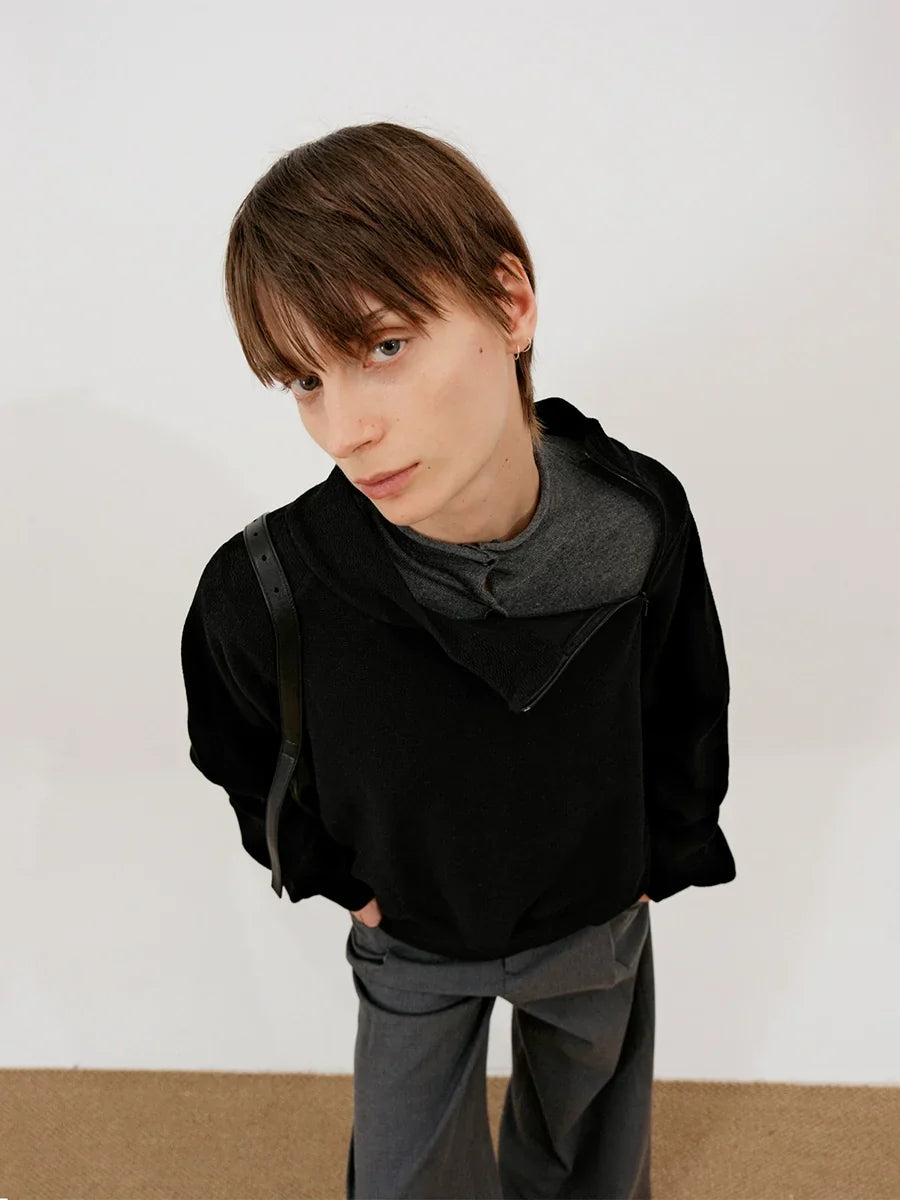 Slan Half Zipper Sweatshirt