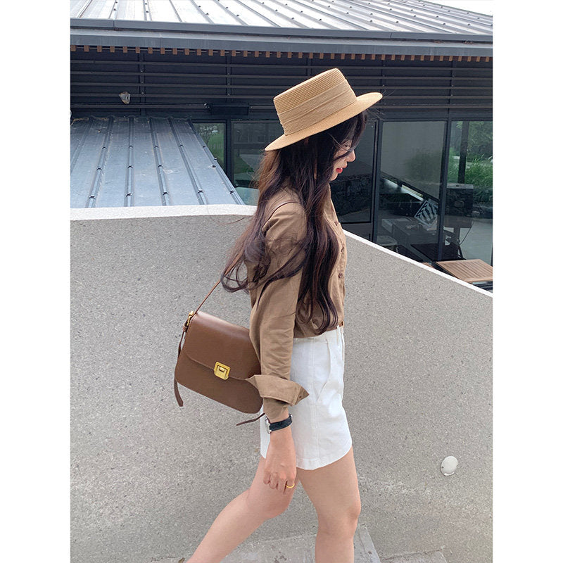 High-Waisted Loose Trendy Shorts