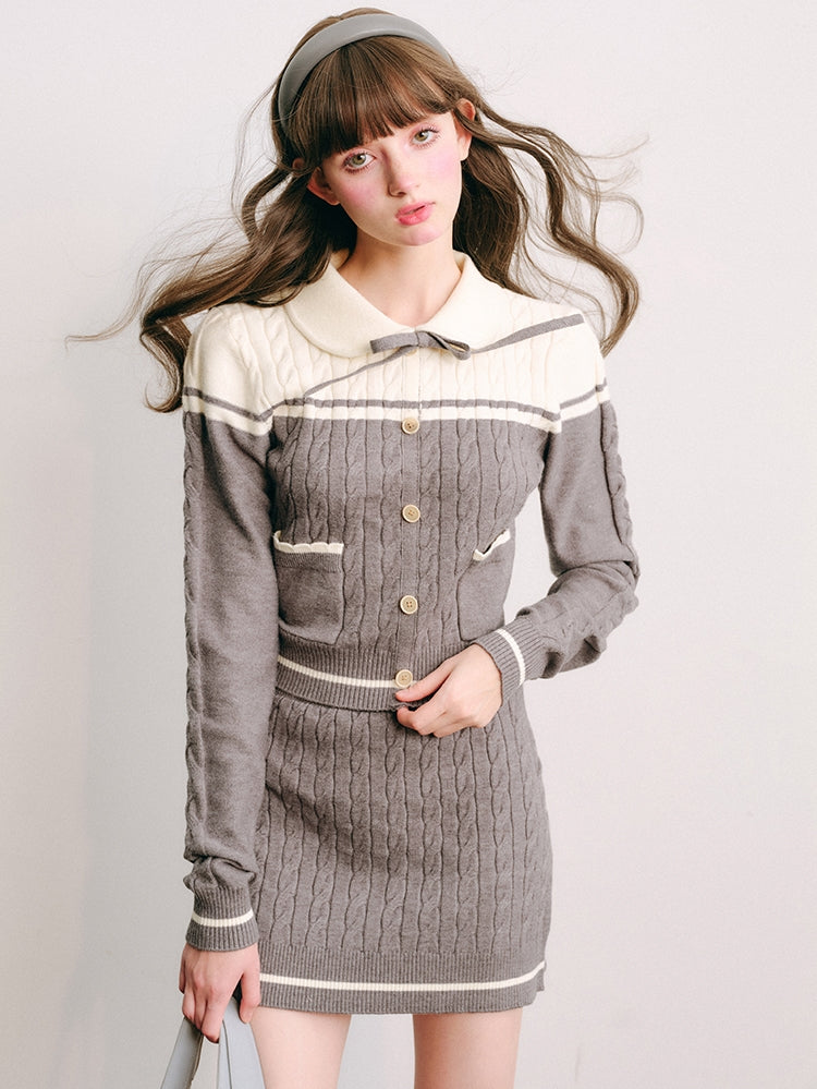 Gray skirt