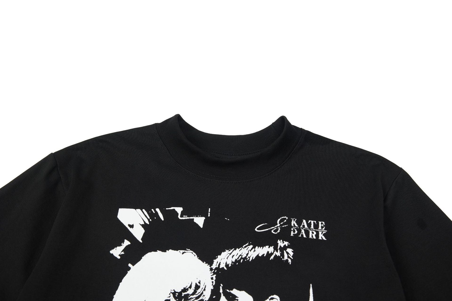Portrait Graphic Print Short Sleeve T-Shirt