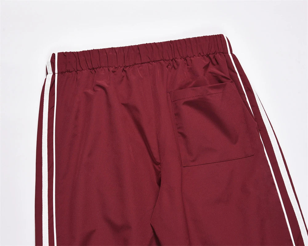 Side Stripe Patchwork Pants