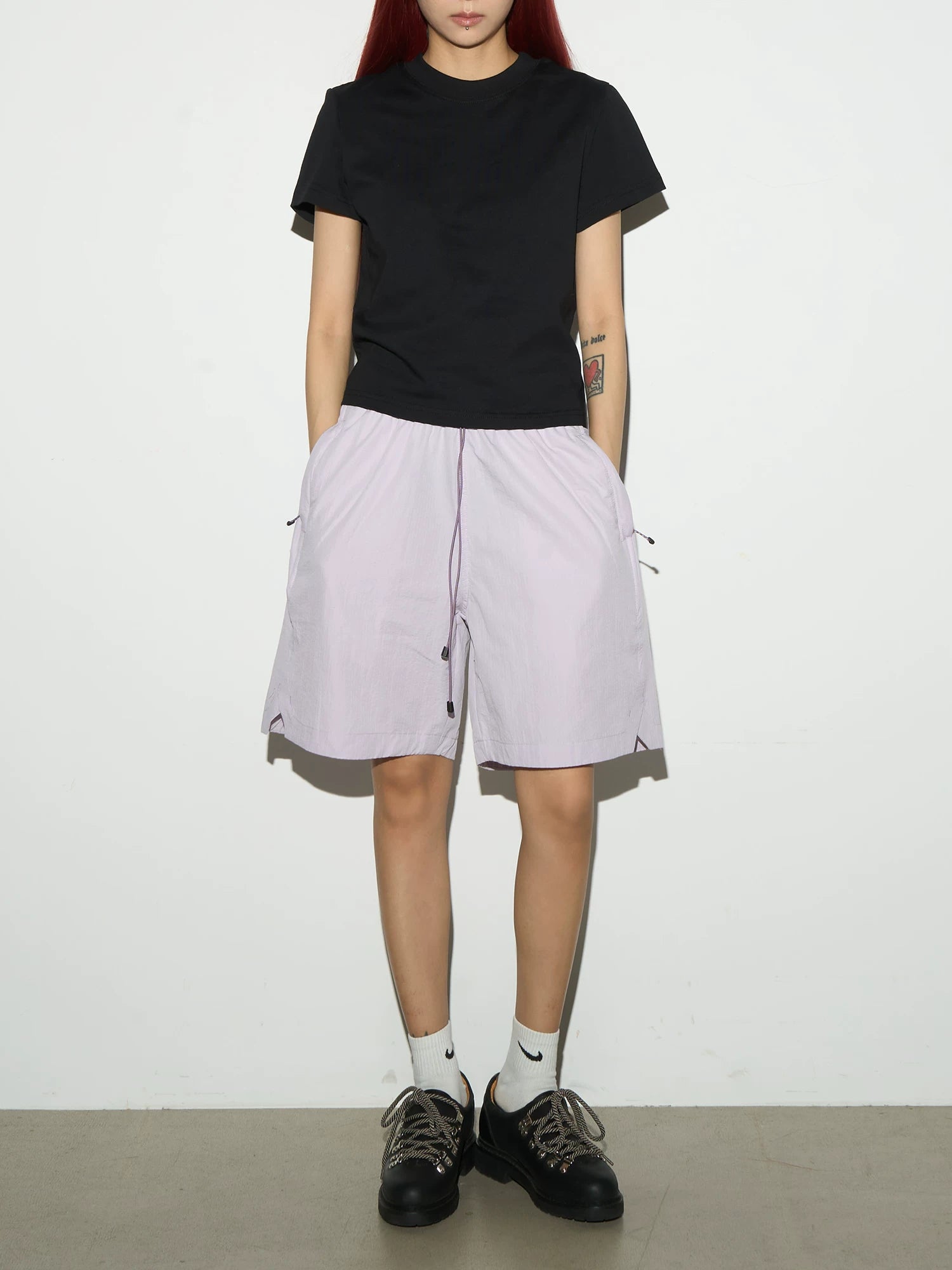 Plain Fitted Short Sleeve T-Shirt