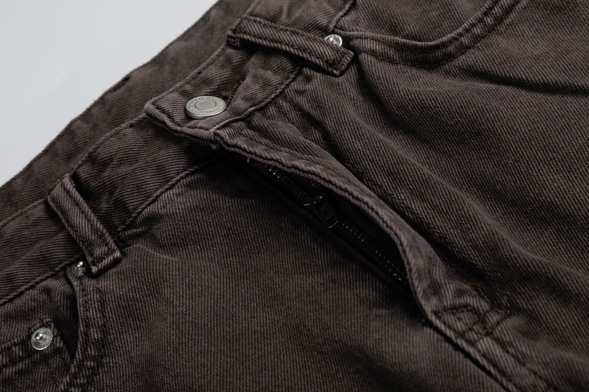 Washed Fade Wide Leg Denim Jeans