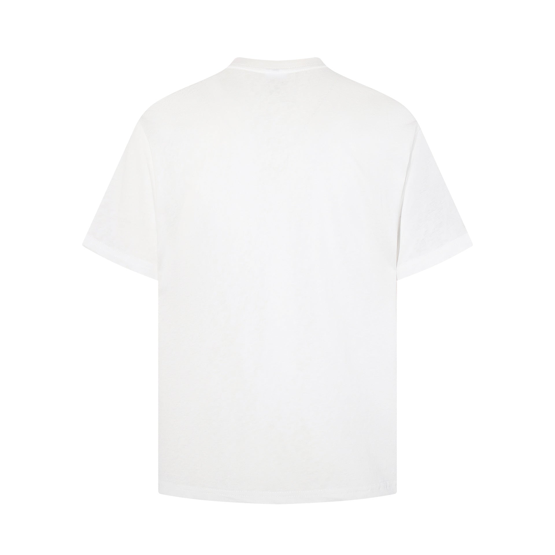 Snowflake Cotton Print Short Sleeve T-Shirt