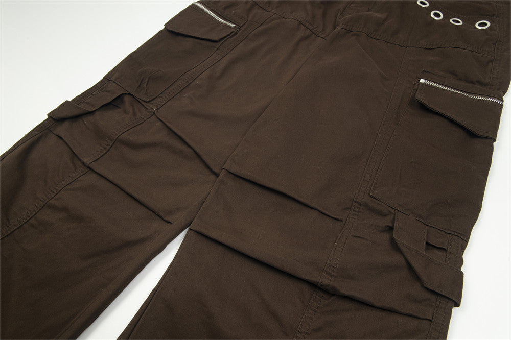 Metal Rings Cargo Pants