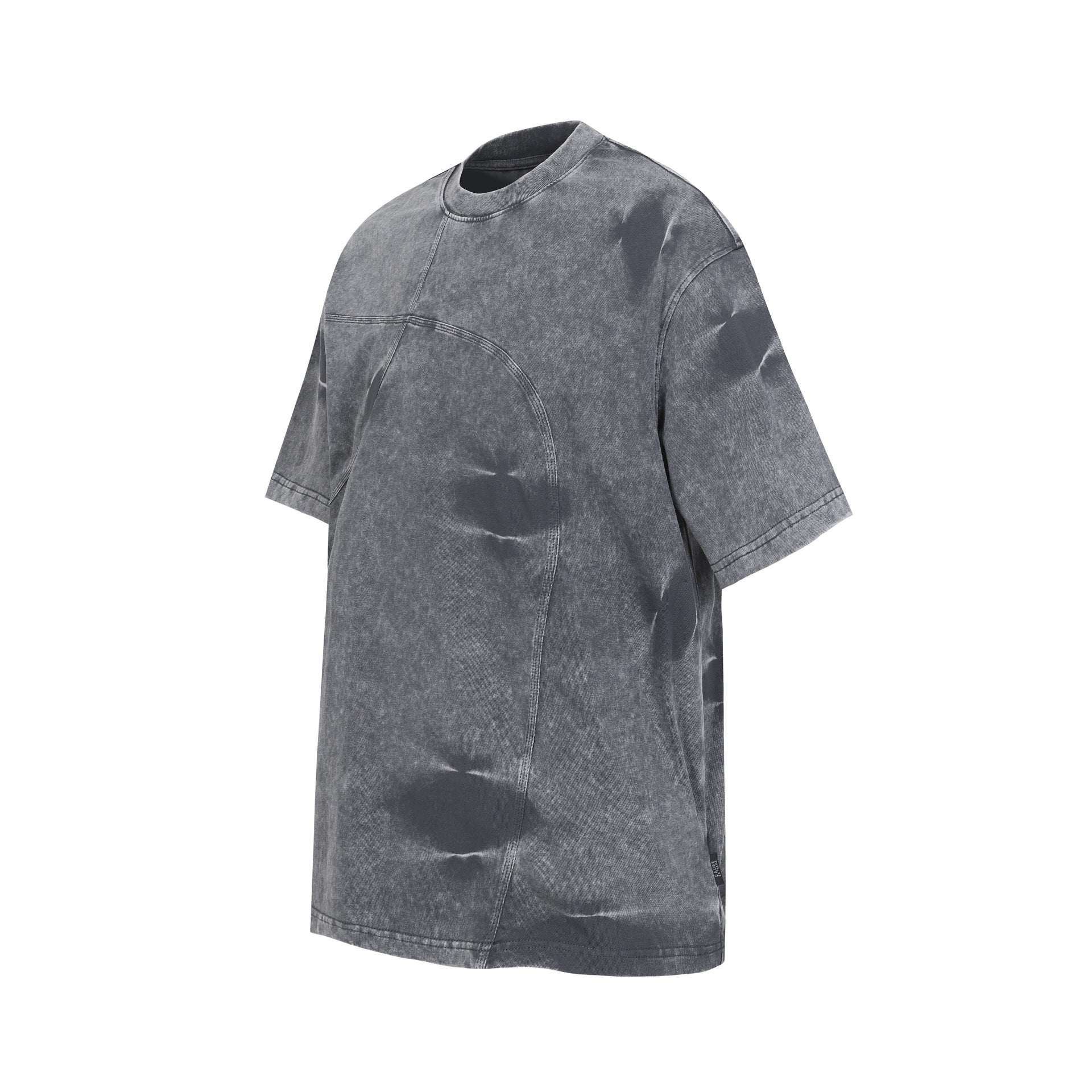 Heavyweight Washed Tie-Dye Short Sleeve T-Shirt