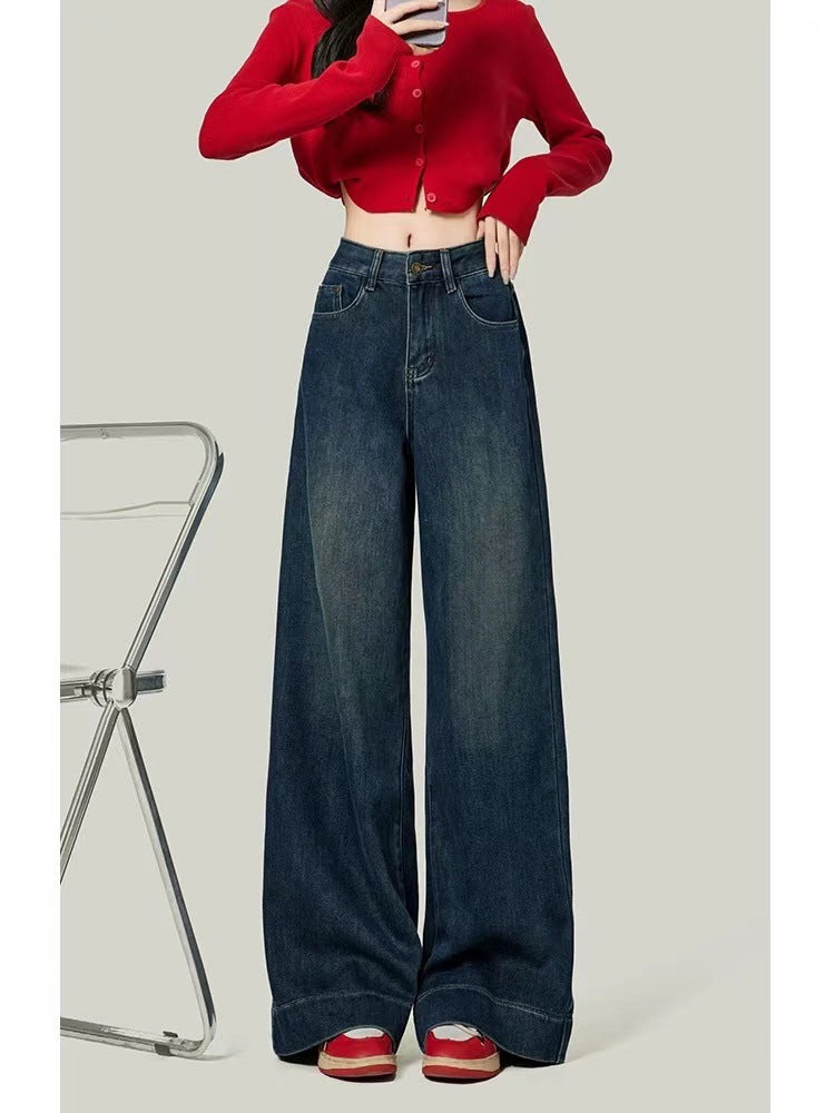 Retro Wide-leg Jeans