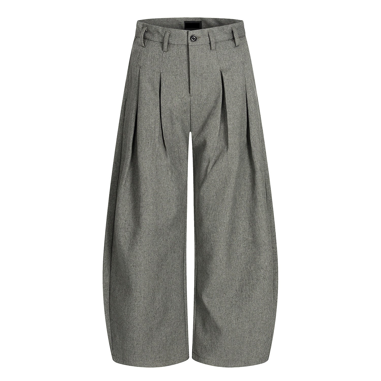 Pleats High Waist Wide Leg Trousers