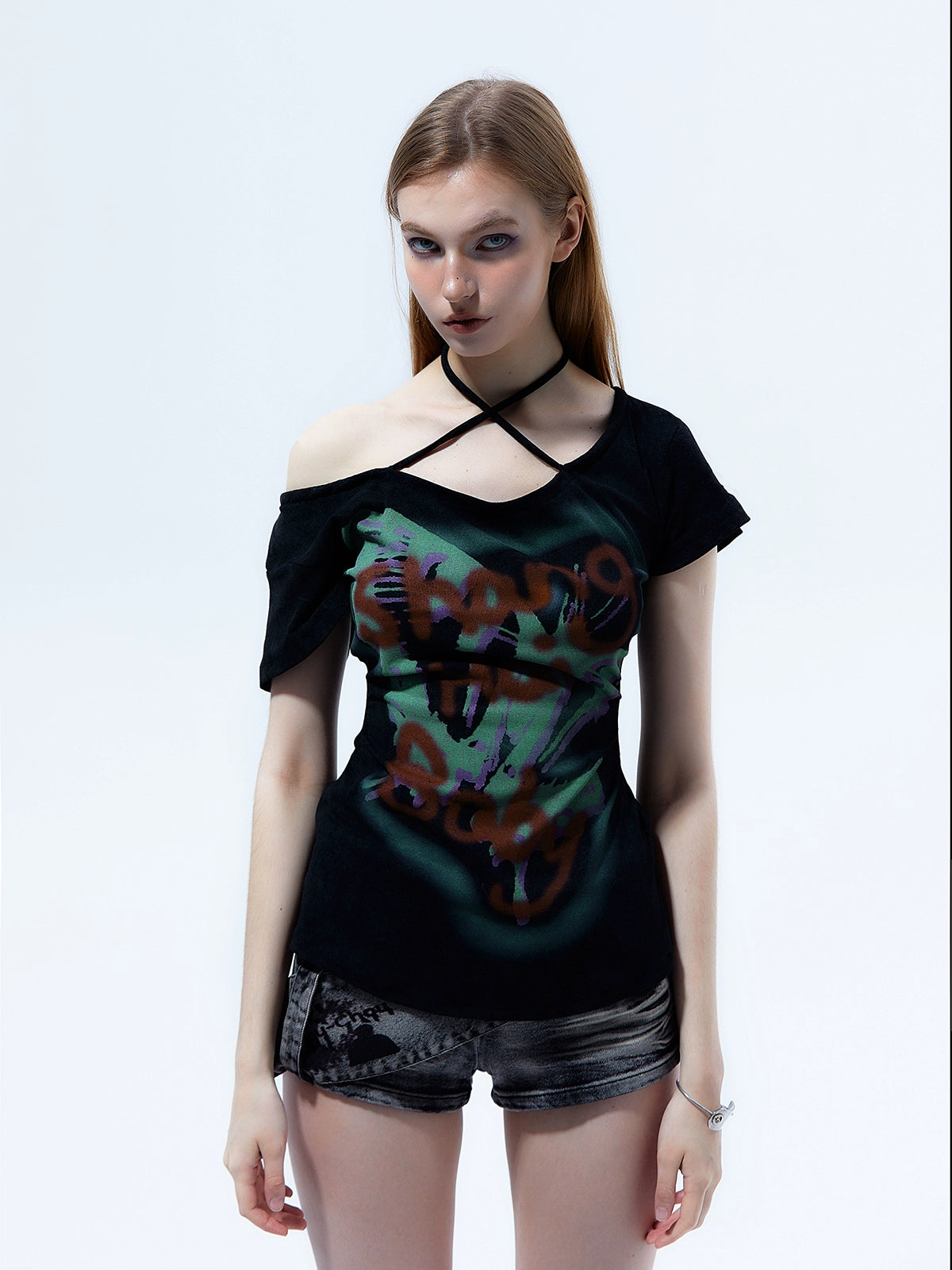 Y2K Skaro Straight T-Shirt