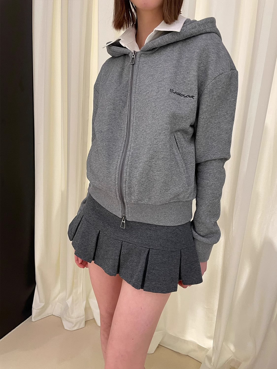 Gray skirt