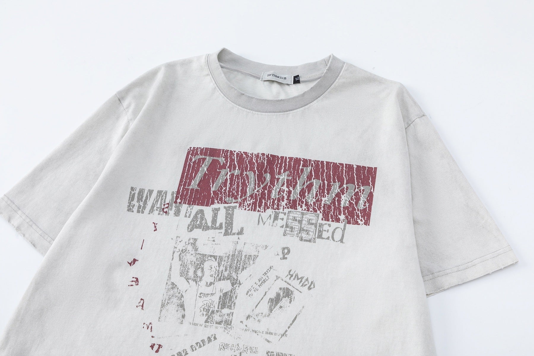 Abstract Graphic Design Short Sleeve T-Shirt