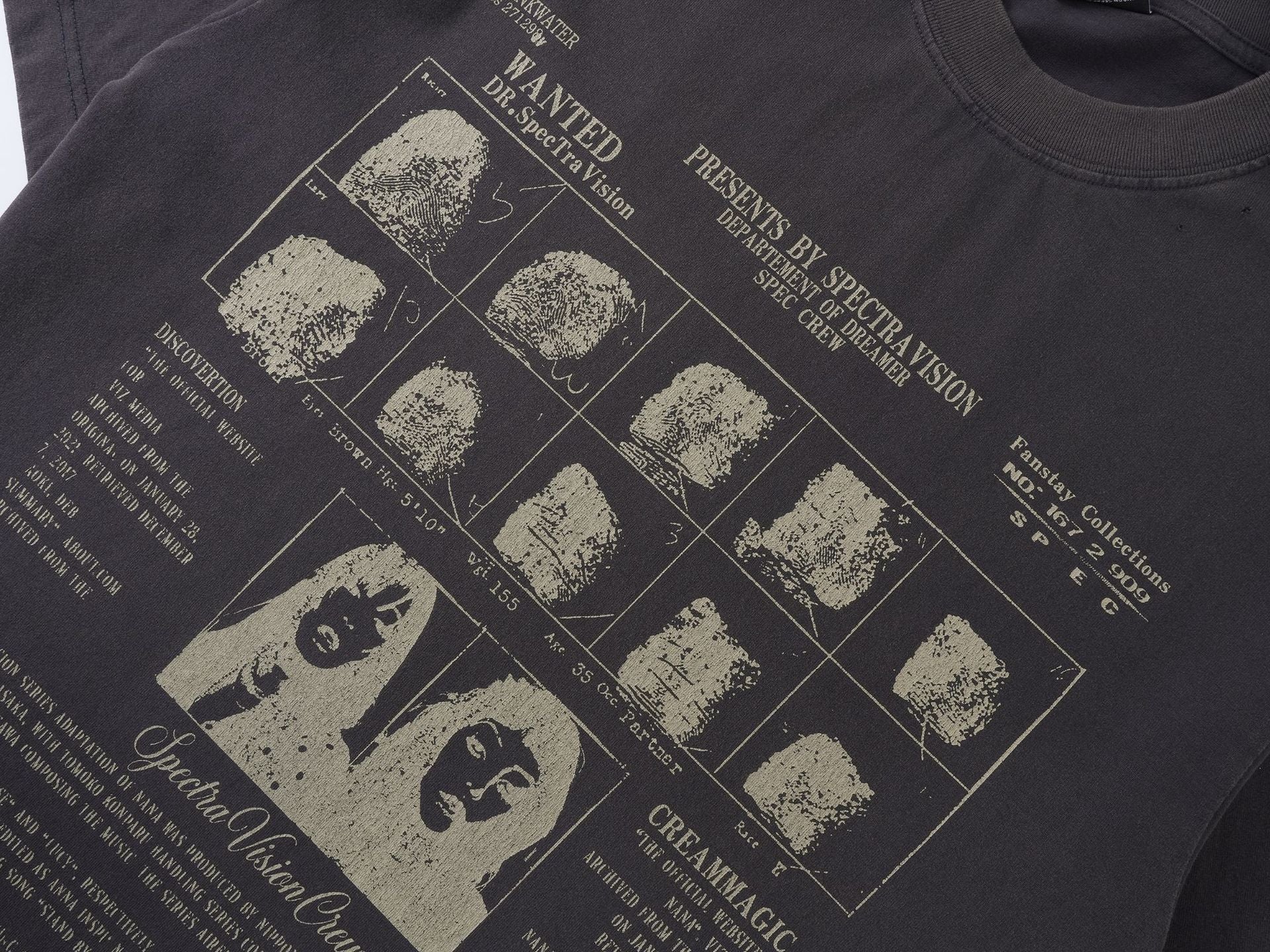 Washed Letter Print Short Sleeve T-Shirt
