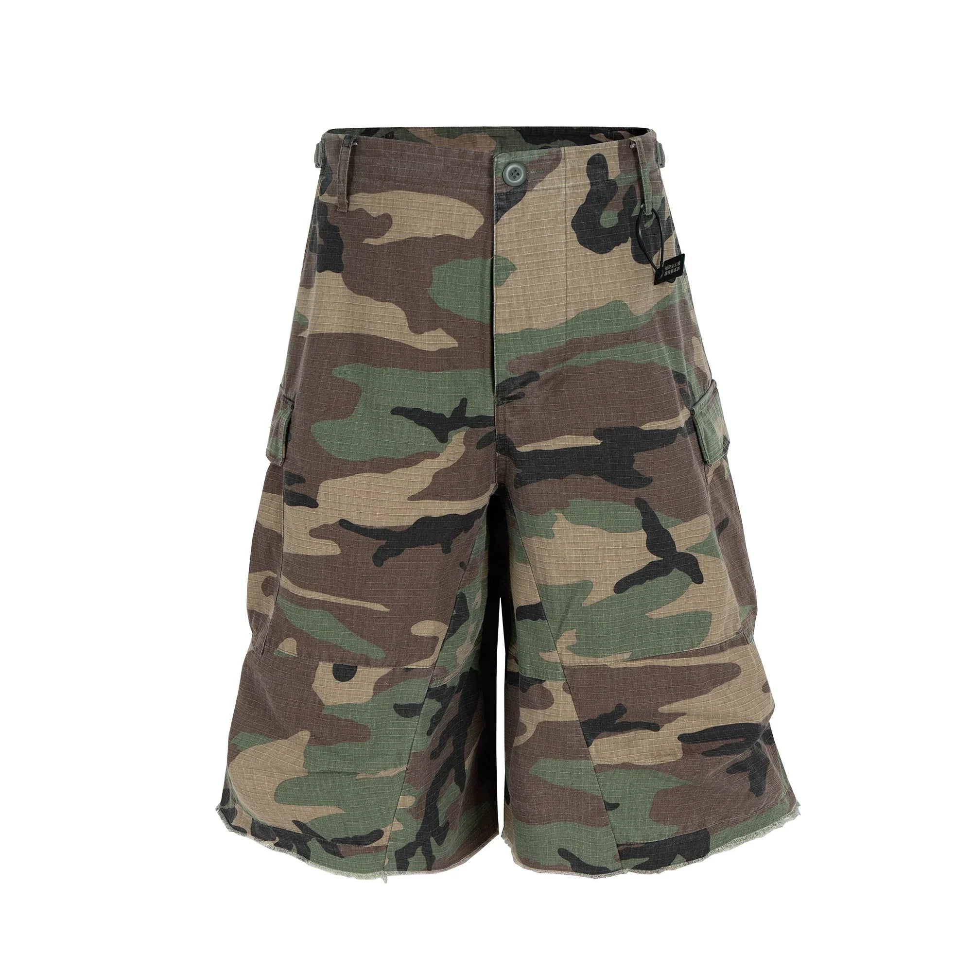 Camouflage Multi-Pocket Cargo Short