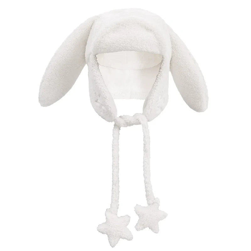 Rabbit Ear Plush Hat