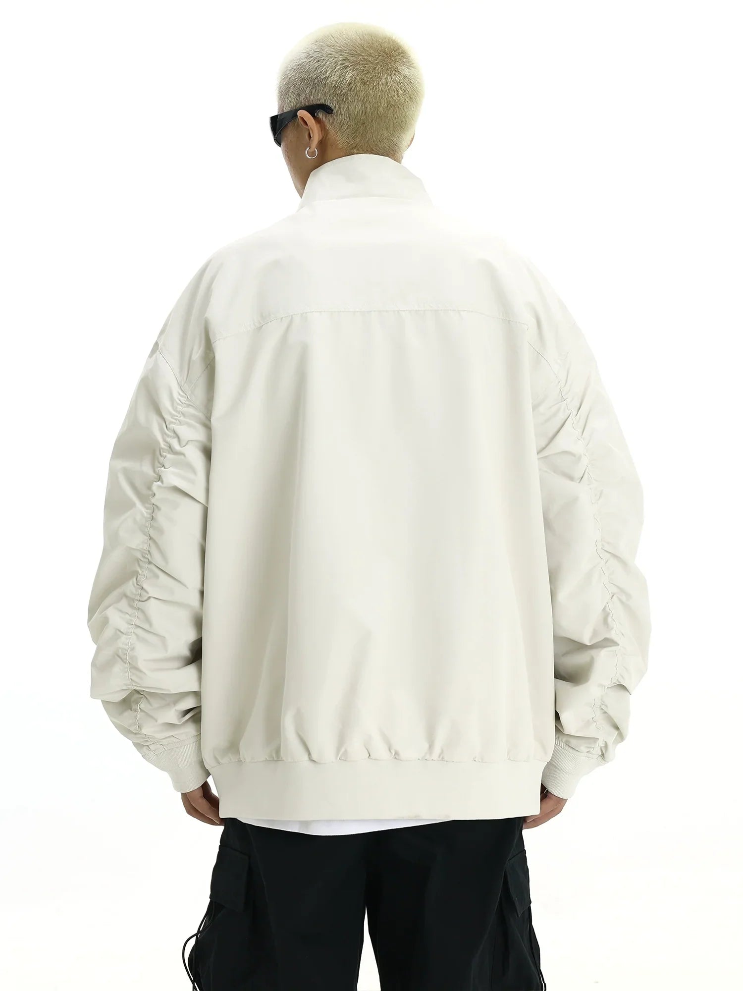 Stand Neck Zipper Jacket