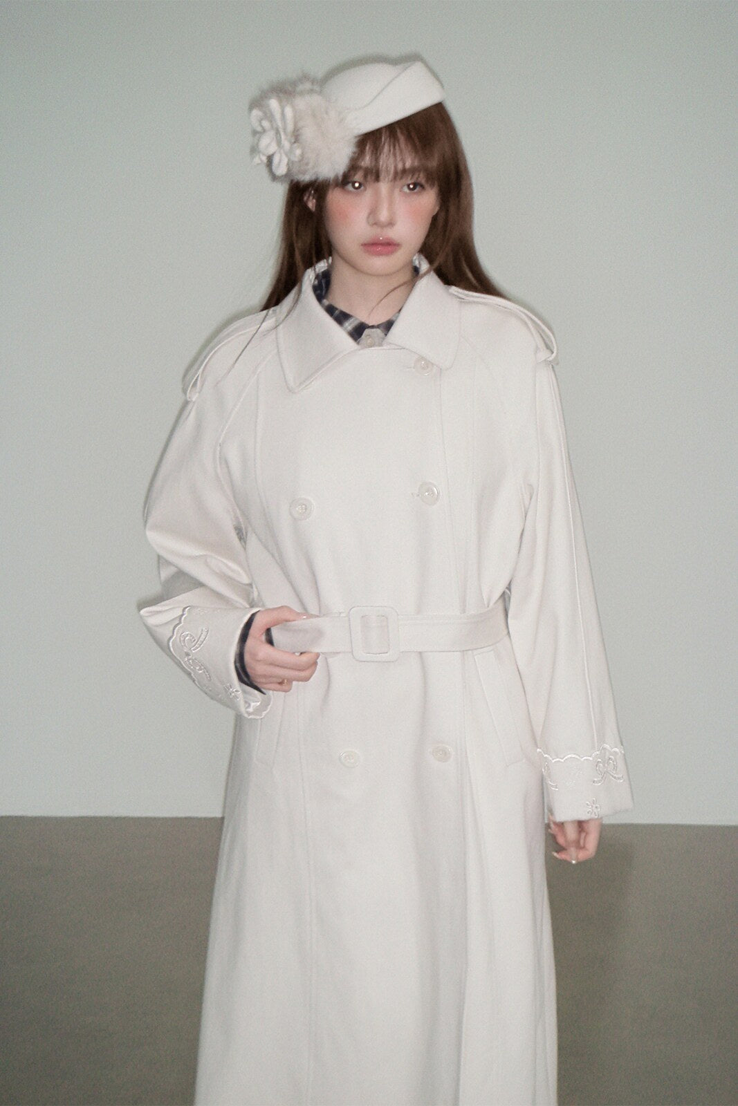 Double-Breasted Trench Coat