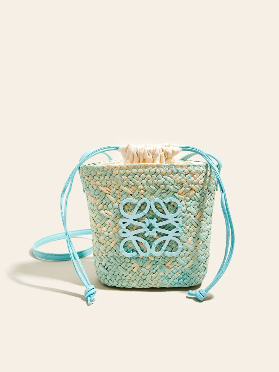 French Rattan Straw Vacation Bag - MADXMARX