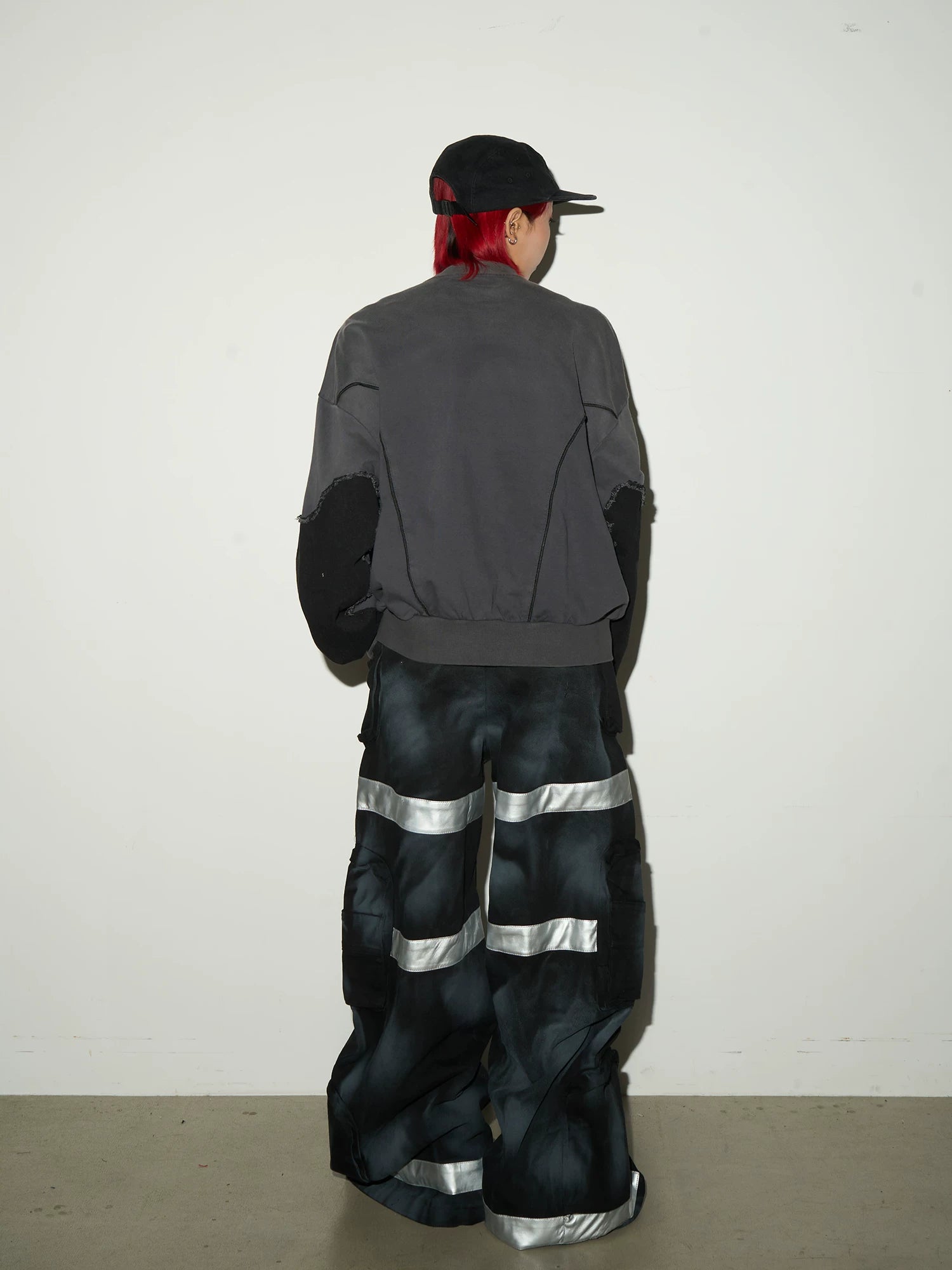 Reflective Stripe Cargo Pants