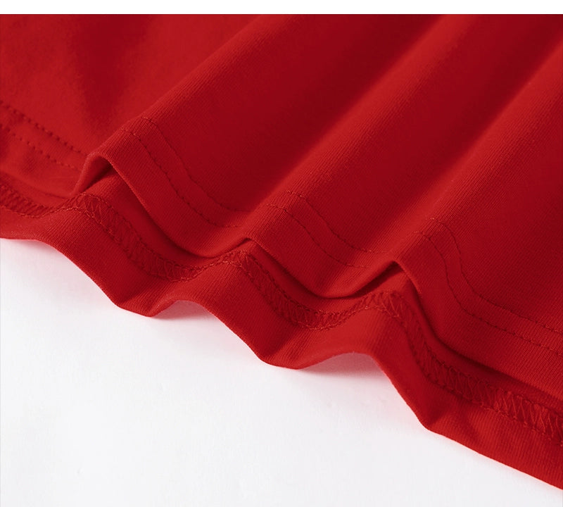 Rotes Superstar Crop-Top