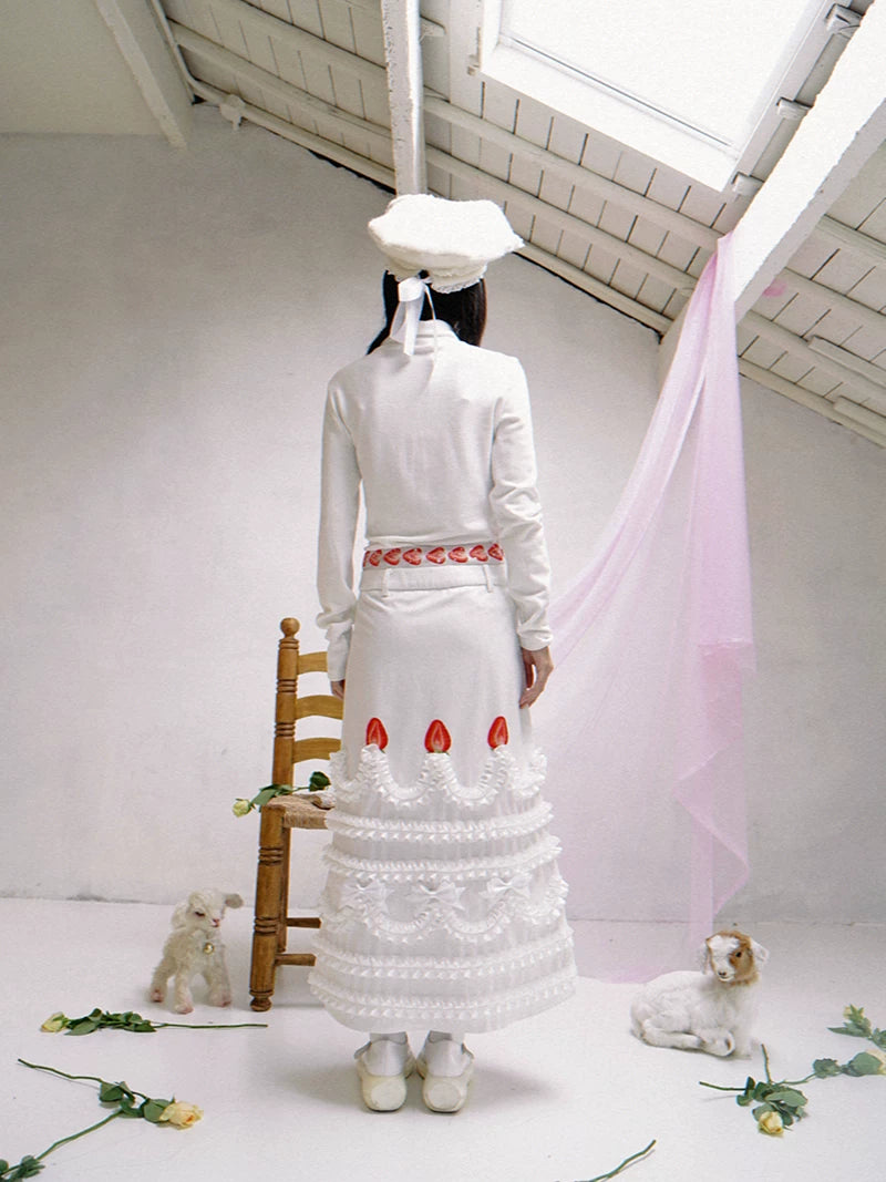 Layered Ruffle Cake Skirt
